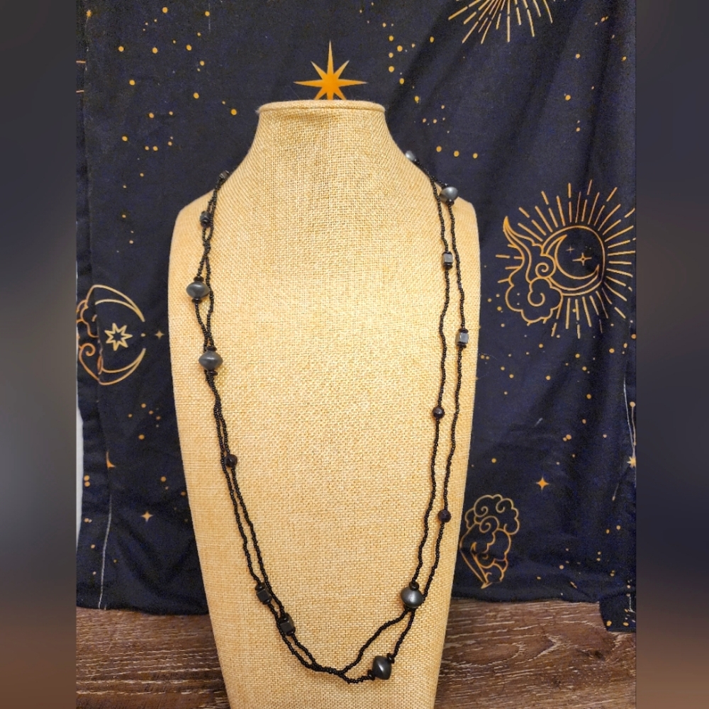 Treska Multi-Layer Beaded Necklace